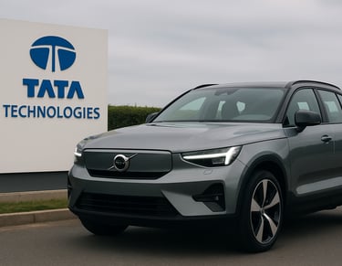 Volvo e Tata Technologies fecham parceria para criar carros inteligentes e sustentáveis 