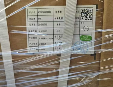 EVE LiFePO4 cells in a box