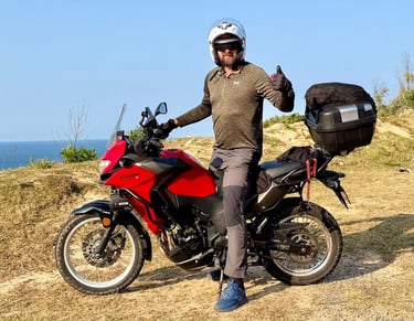 Kawasaki Versys 300 X, Kristijonas Kaikaris