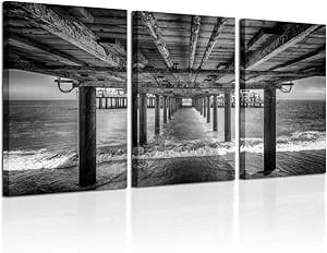Urban Canvas Print – Industrial Bedroom Aesthetic