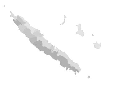 Dessin de la Nouvelle-Calédonie