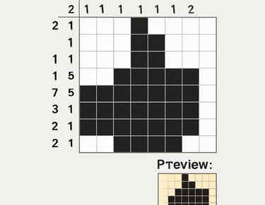 Nanogram puzzle Thumbs up 