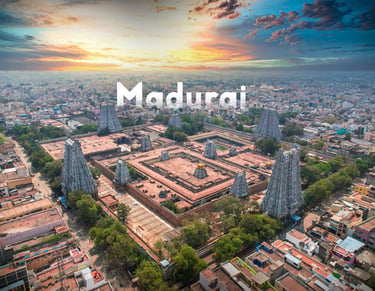 Madurai drop taxi and outstation cab booking service - South India Drop Taxi