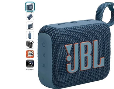 JBL Go 4 - Ultra-portable, water proof and dustproof bluetooth speaker