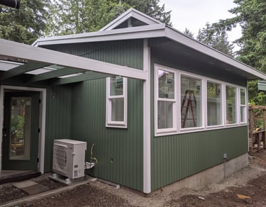 Art studio home addition