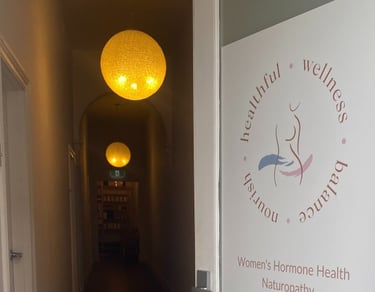 healthful wellness hub hallway aesthetic