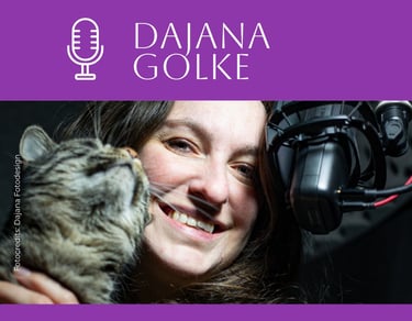 Der Hörspiel-Cast von Autor Luca Snow - "Existence": Sprecherin Dajana Golke