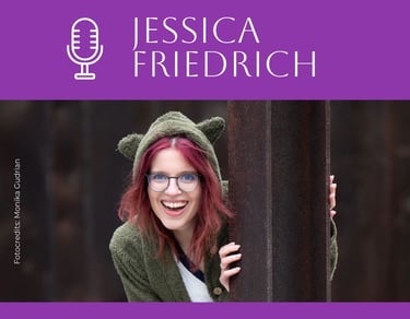 Der Hörspiel-Cast von Autor Luca Snow - "Existence": Sprecherin Jessica Friedrich alias Jessy-Voice
