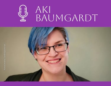 Der Hörspiel-Cast von Autor Luca Snow - "Existence": Sprecherin Aki Baumgardt