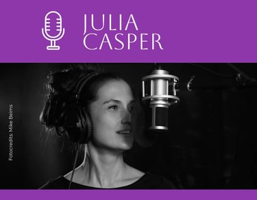 Der Hörspiel-Cast von Autor Luca Snow - "Existence": Sprecherin Julia Casper