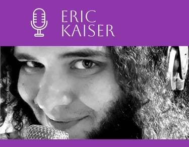 Der Hörspiel-Cast von Autor Luca Snow - "Existence": Sprecher und Sänger Eric Kaiser