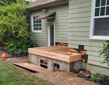 master bathroom addition