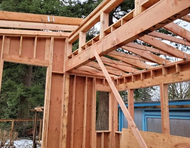 Art studio home addition