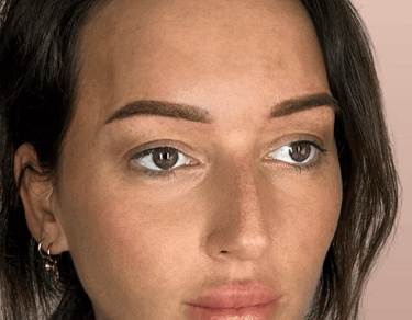 Permanente make-up powderbrows