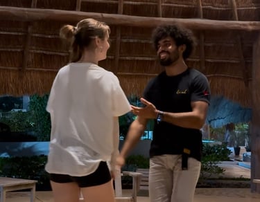 Bachata Private Class in Playa del Carmen México