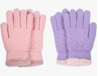 kids' winter knit gloves gift