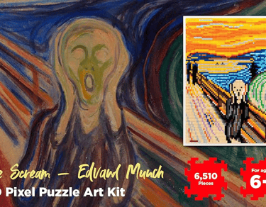 Pix Brix - The Scream in 6,510 Pieces