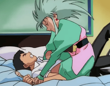 Tenchi Muyo - Ryoko Pounces