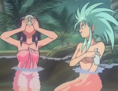 Tenchi Muyo - Sake at the Spa 