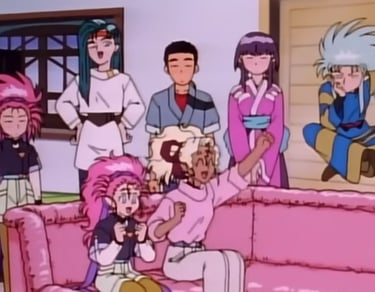 The Tenchi Gang (plus one)
