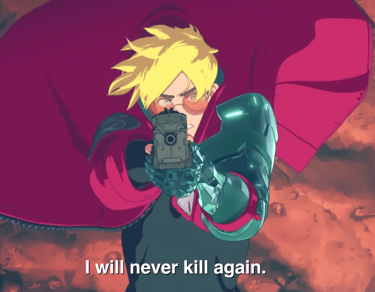 Vash in the Trigun Remake