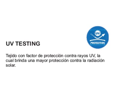 Certificado UV Testing
