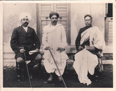 the famous "Lal Bal Pal" triumvirate alongside Bal Gangadhar Tilak and Bipin Chandra Pal