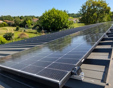Installation photovoltaïque Herm Landes