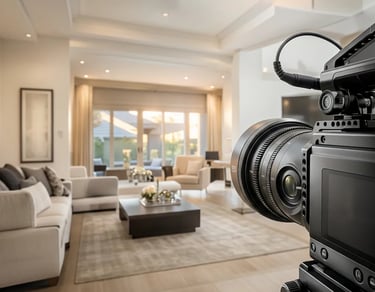 Professional real estate video walkthrough of a modern home