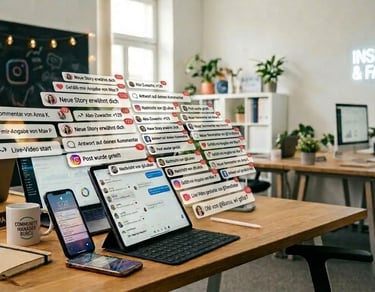 Betreuung von Instagram und Social Media Accounts für Unternehmen