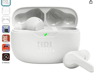 JBL Vibe Beam wireless earbuds
