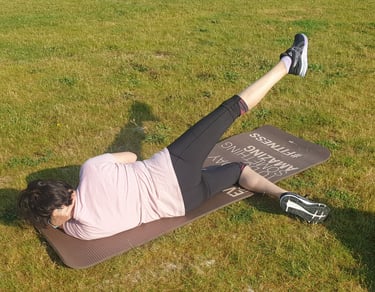 gym femme hanches fessiers parc