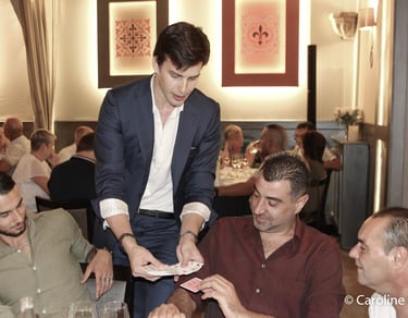 magicien déambulatoire