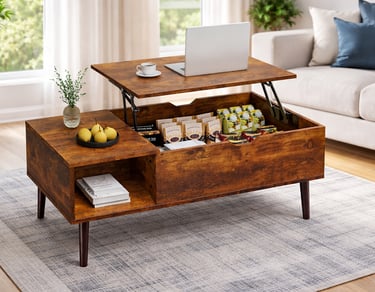 Modern coffee table for living room