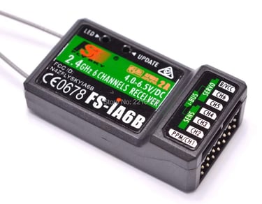 Receptor Fly Sky FS-IA6B IA6B 2.4G 6 Canais