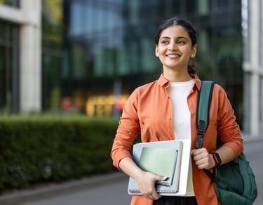 Indian students in Canada university