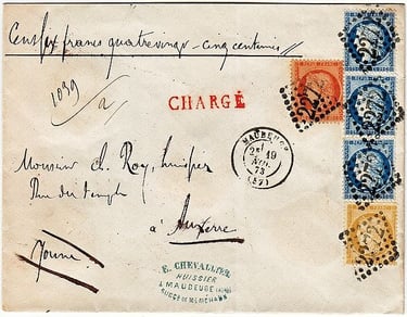 Losange Gros Chiffres 2272 et type 17.