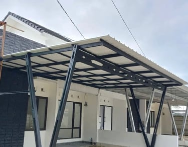 Canopy Baja Ringan Atap Alderon Single RS