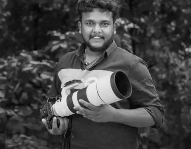 a man holding a camera | wedding photography | The Artfull Studio | Bengaluru