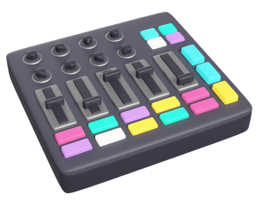 console de mixage