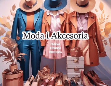 a display of a variety of clothing and accessories