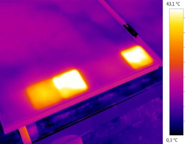 Défaut Panneaux solaires