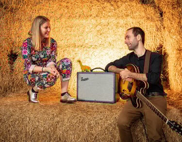 Live Wedding Afternoon Drinks Reception Music Shropshire | Han & Stu