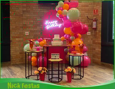 Aluguel de decoração Teen Freguesia do Ó