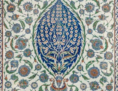 Amazing sealed decorative concrete tile floor with flowers and leaves pattern for residential tile work