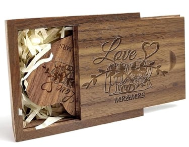 USB for audio guest book