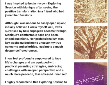 SyncSelf Testimonial