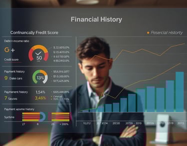 imagem mostra um jovem rapaz analisando uma planilha 