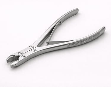 Bone rongeurs stainless steel surgical cutting instruments CE certified