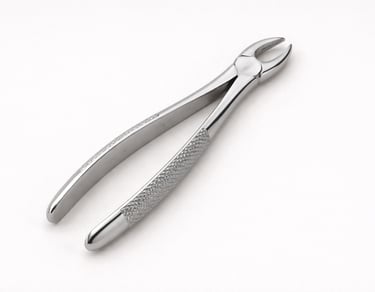 Upper dental extraction forceps stainless steel surgical tool CE certified